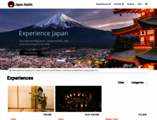 japanawaits.com screenshot