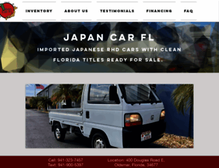 japancar-fl.com screenshot