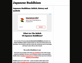 japanese-buddhism.com screenshot