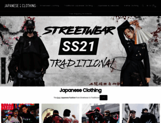 japanese-clothing.com screenshot