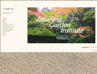 japanese-garden-institute.com screenshot