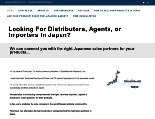 japanesedistributors.com screenshot