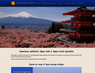 japanexplorer.com.au screenshot
