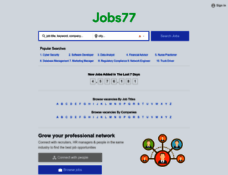japanjobs77.com screenshot