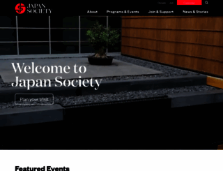 japansociety.org screenshot