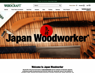 japanwoodworker.com screenshot