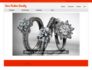jarafashionjewelry.com screenshot