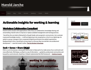 jarche.com screenshot
