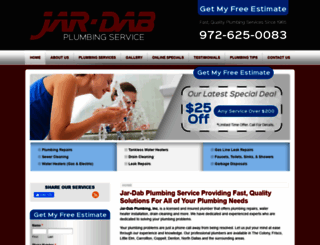 jardabplumbing.com screenshot