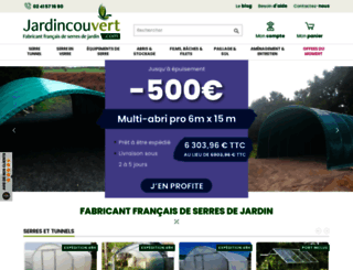 jardincouvert.com screenshot