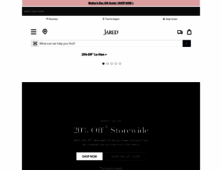 jared.com screenshot