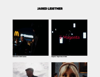 jaredleistner.com screenshot
