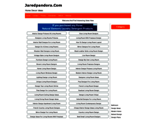 jaredpandora.com screenshot