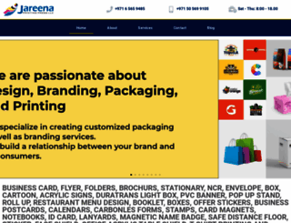 jareenaprintingpress.com screenshot