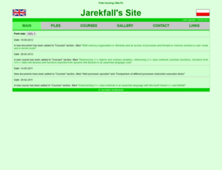 jarekfall.cba.pl screenshot