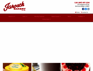 jaroschbakery.com screenshot