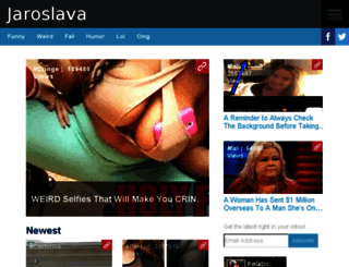 jaroslava.inspireworthy.com screenshot