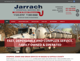 jarrachcesspool.com screenshot