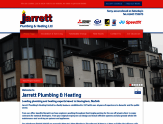 jarrettplumbing.co.uk screenshot