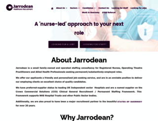 jarrodean.com screenshot