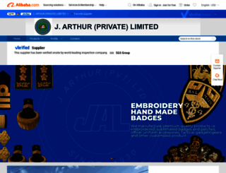 jarthur.trustpass.alibaba.com screenshot