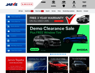 jarviscars.com.au screenshot