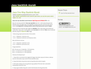 jasabacklinkmurah.wordpress.com screenshot