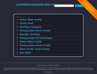 jasaiklanmassalgratis.com screenshot