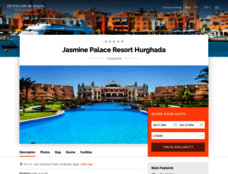 jasmine-palace-resort.hotelshurghada.com screenshot
