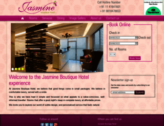 jasmineboutiquehotel.com screenshot