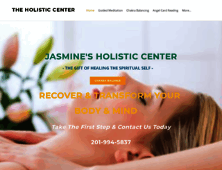 jasminesholisticcenter.com screenshot