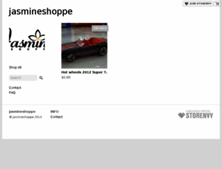 jasmineshoppe.storenvy.com screenshot