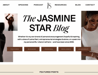 jasminestarblog.com screenshot