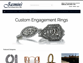 jasminsjewelry.com screenshot