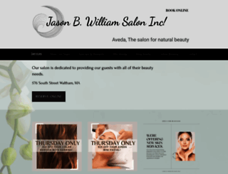 jasonbwilliamsaloninc.com screenshot