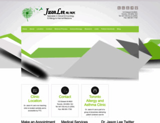 jasonleemd.com screenshot