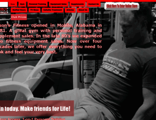 jasonsfitness.com screenshot