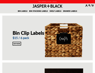 jasperandblack.com screenshot