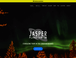 jasperplanetarium.com screenshot