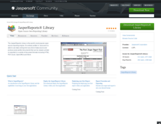 jasperreports.sourceforge.net screenshot