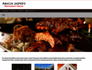jaspers-restaurant.com screenshot