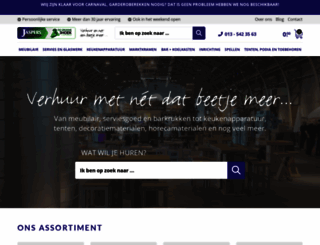jaspers-verhuur.nl screenshot