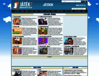 jatek7.hu screenshot