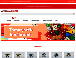 jatekparadicsom.com screenshot