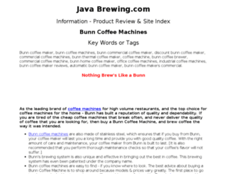 java-brewing.com screenshot