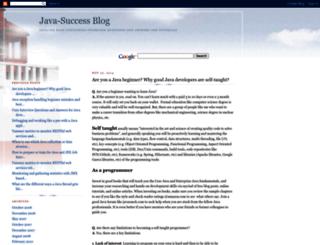 java-success.blogspot.com screenshot