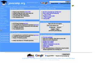 javacamp.org screenshot
