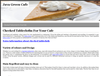 javagreencafe.com screenshot
