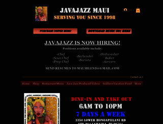 javajazzmaui.com screenshot