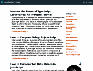 javascript-coder.com screenshot